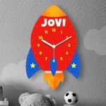 custom shape wall clocks