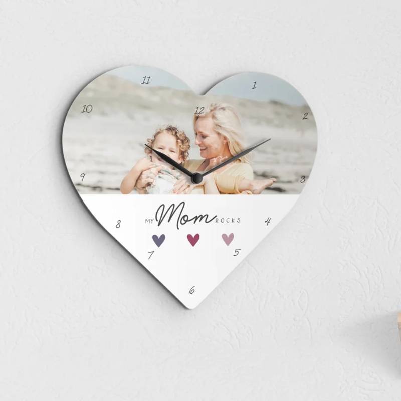 personalised wall clocks