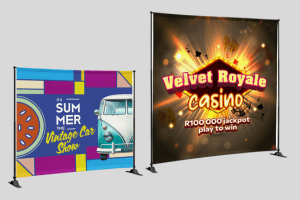 Adjustable Banner Stands