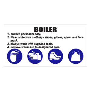 Boiler Sign