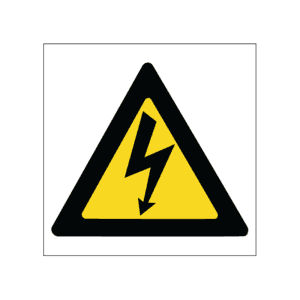Electrical Shock Hazard Sign