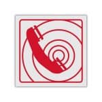 Fire Telephone reflective safety sign (FB07REF)