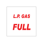 L.P. Gas Full Sign