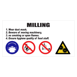 Milling Sign
