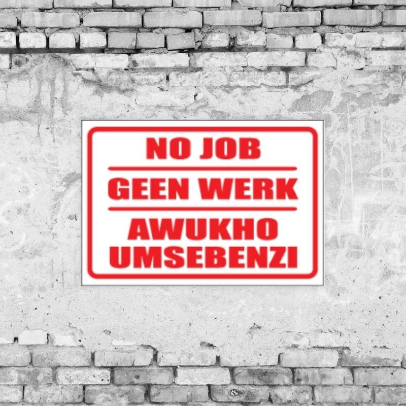 No Job Multi Sign