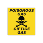 Poisonous Gas Sign