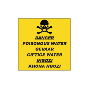 Poisonous Water Sign