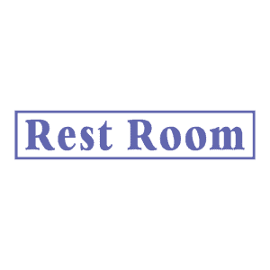 Rest Room Sign