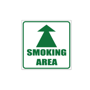Smoking Area Sign