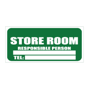 Store Room Sign