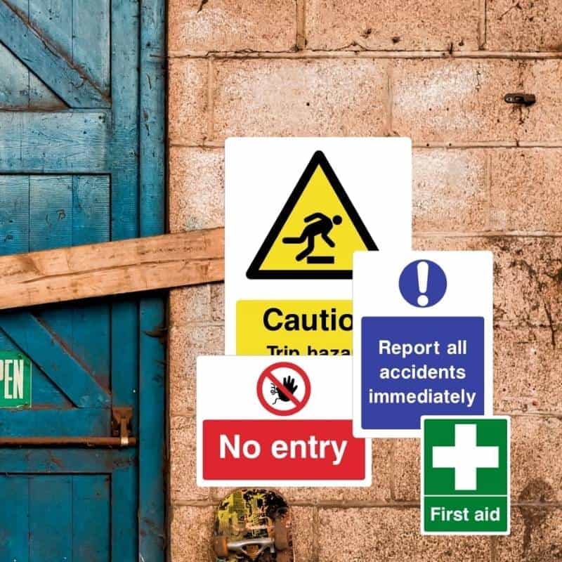 safety signage
