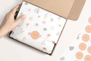 wedding printed tissue paper