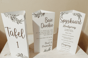 wedding table talkers