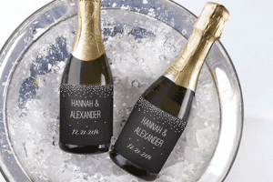 wine and champagne bottle lables