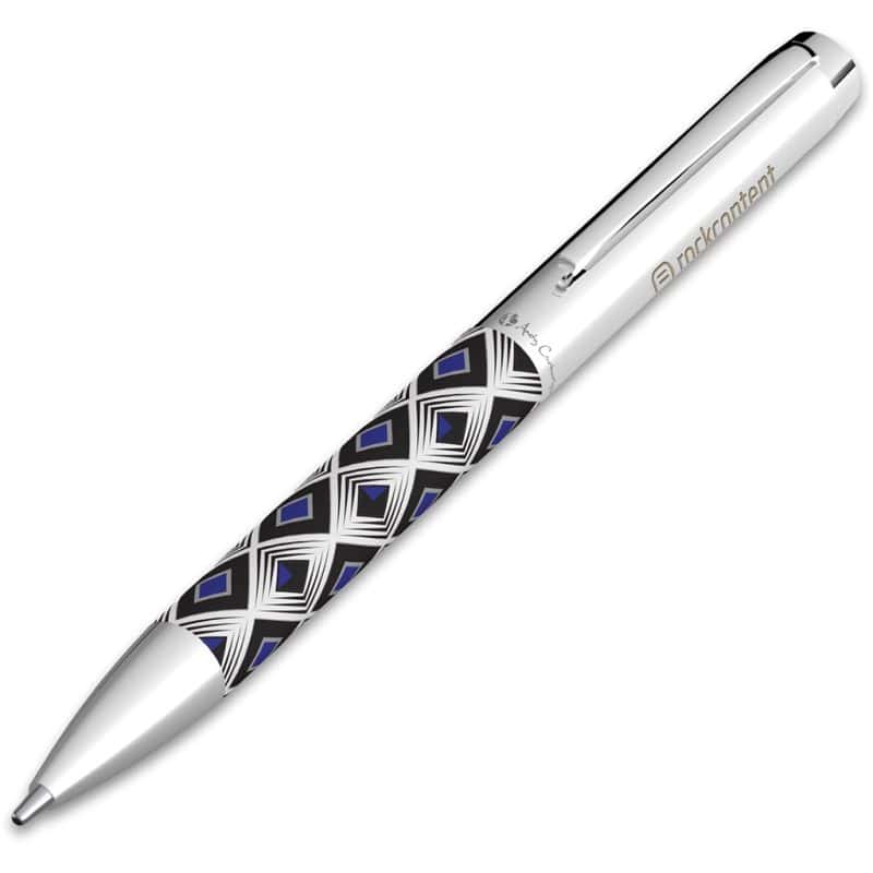 BLUE Andy Cartwright Geo Ball Pen