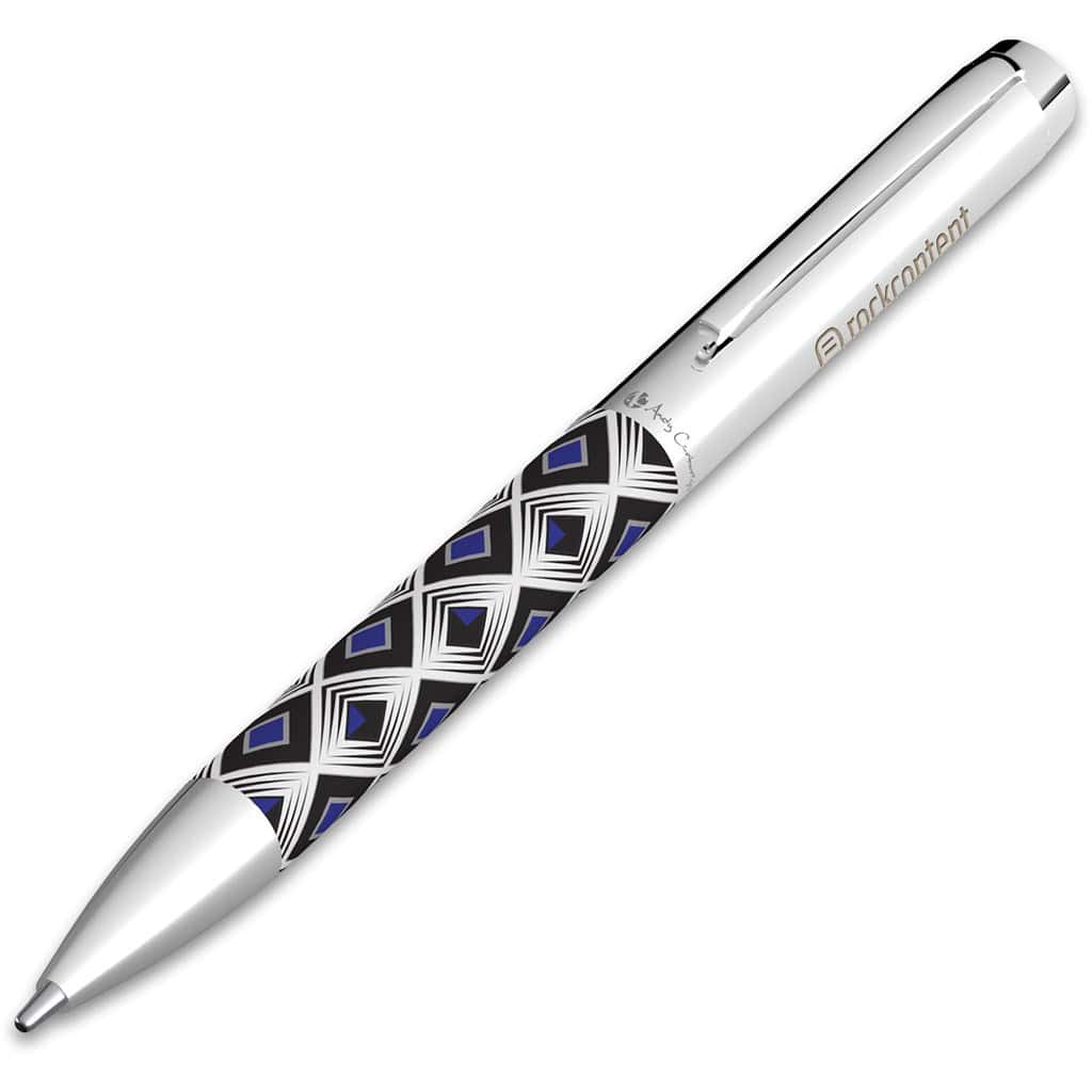 BLUE Andy Cartwright Geo Ball Pen