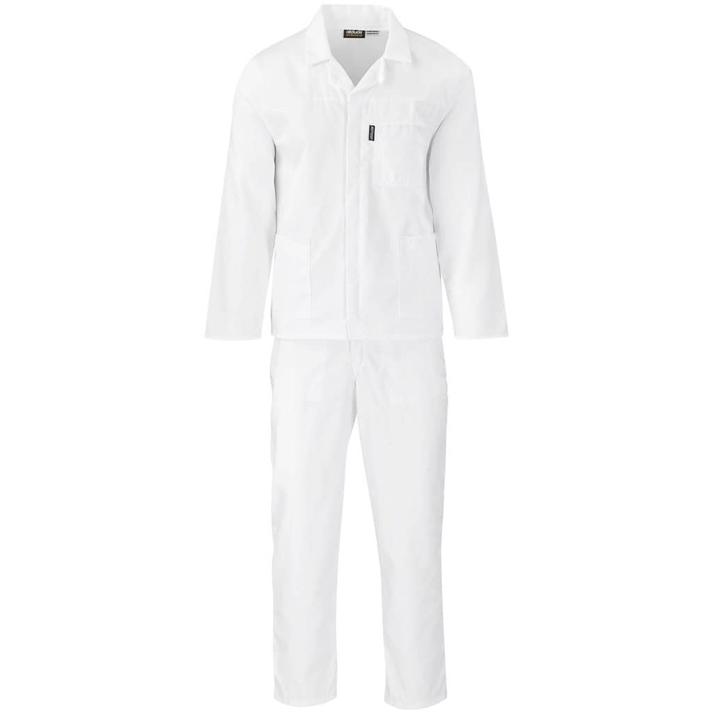 WHITE Trade Polycotton Conti Suit