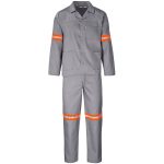 GREY Trade Polycotton Conti - Suit Reflective Arms