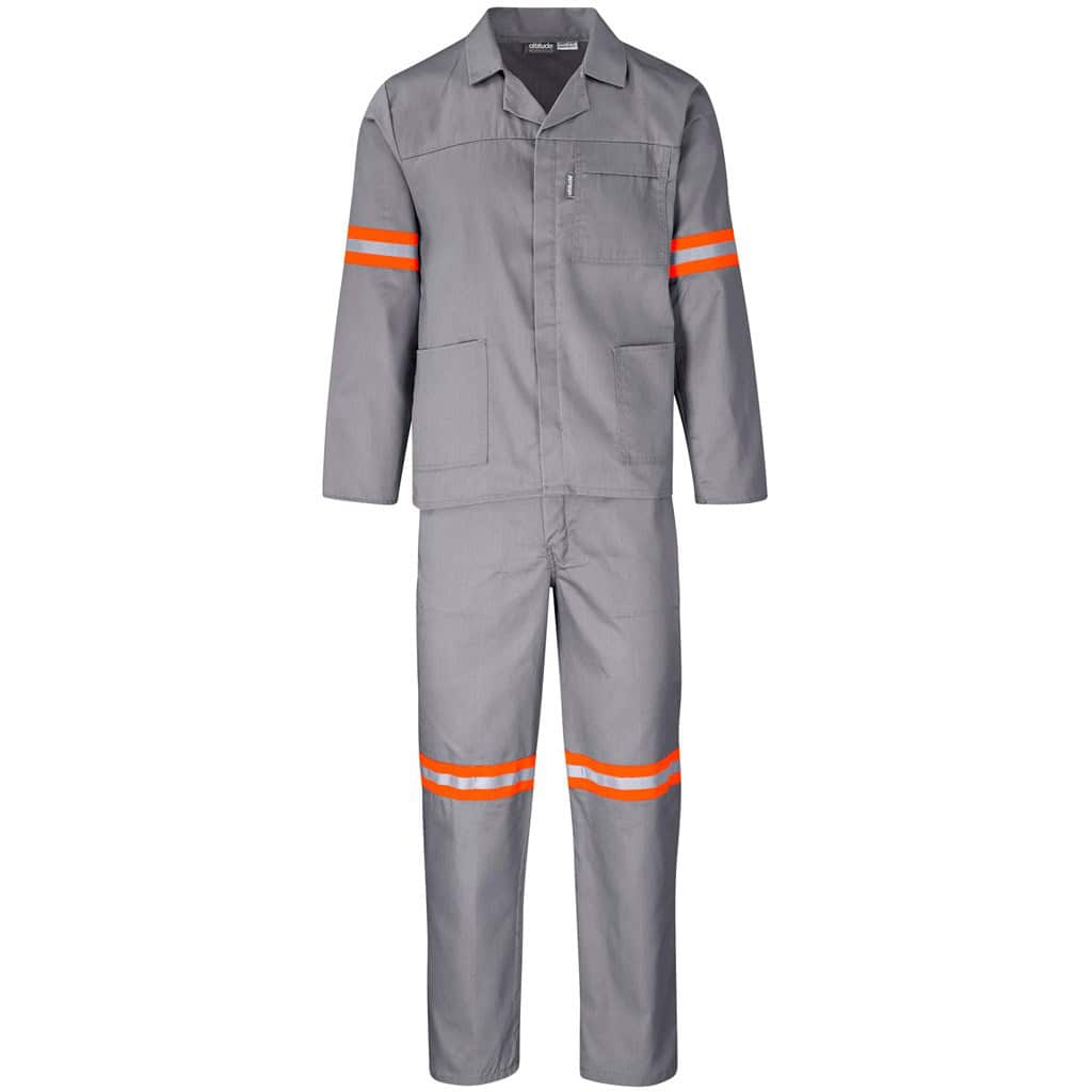 GREY Trade Polycotton Conti - Suit Reflective Arms