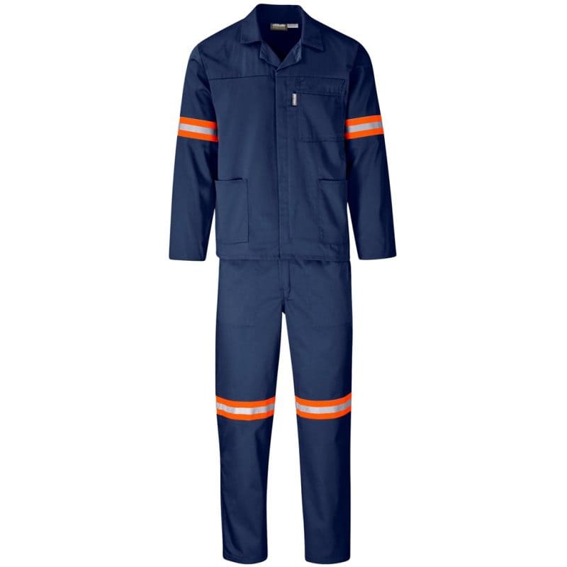 NAVY Trade Polycotton Conti - Suit Reflective Arms