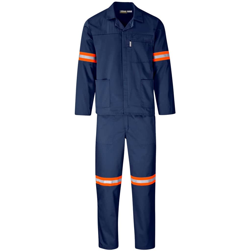 NAVY Trade Polycotton Conti - Suit Reflective Arms