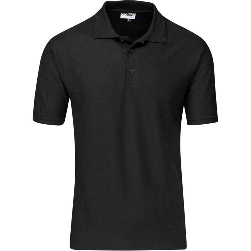BLACK Kids Basic Pique Golf Shirt