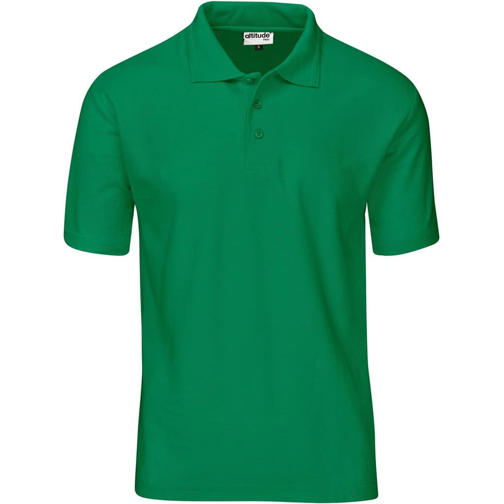 GREEN Kids Basic Pique Golf Shirt