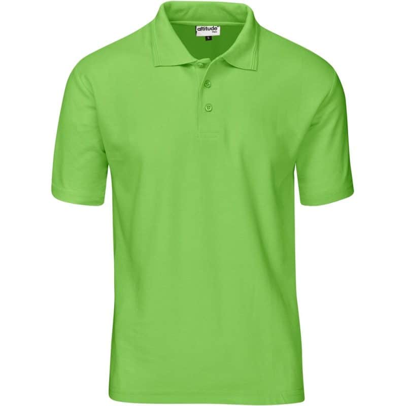 LIME Kids Basic Pique Golf Shirt