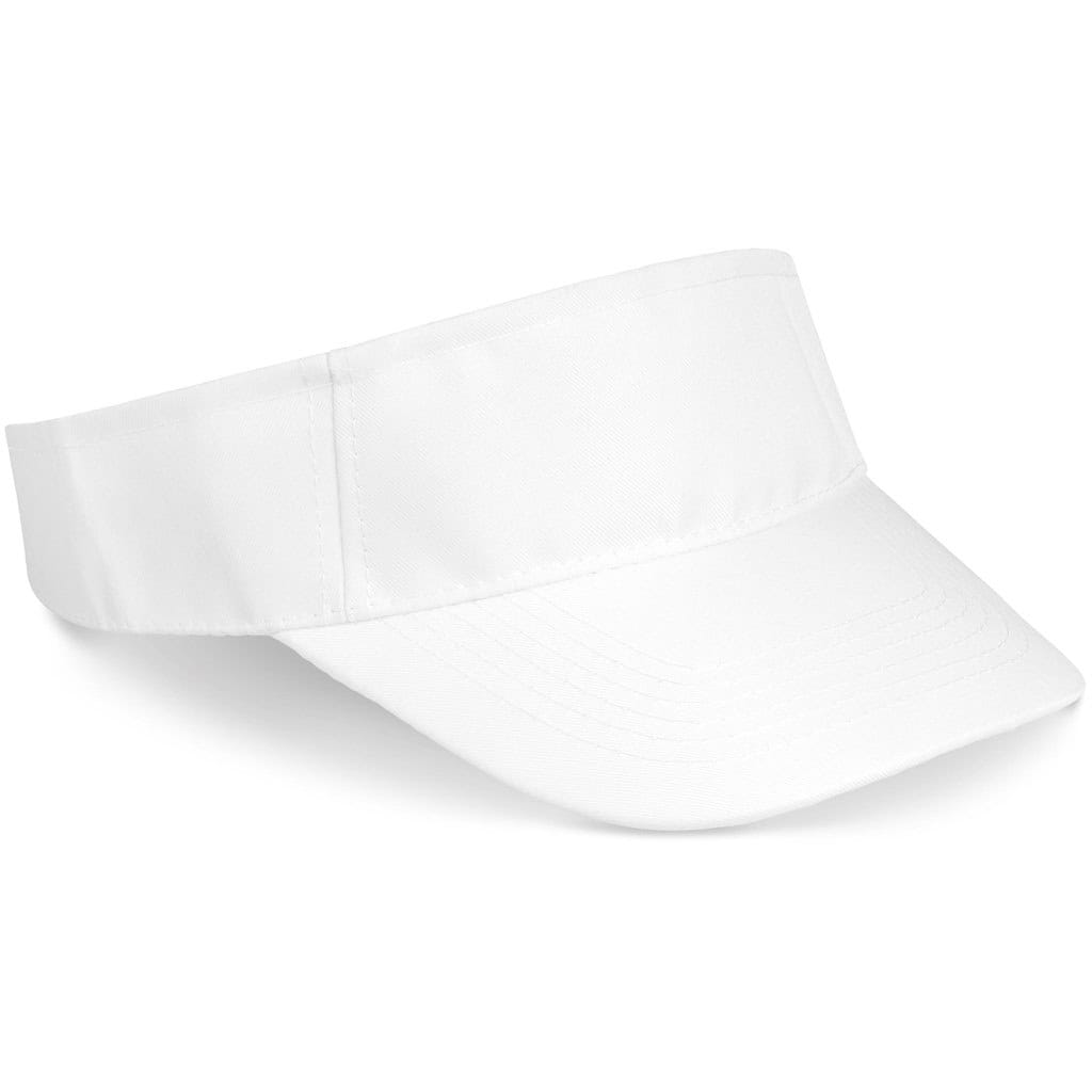 WHITE Basic Sun Visor