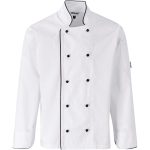 WHITE Unisex Long Sleeve Dijon Chef Jacket