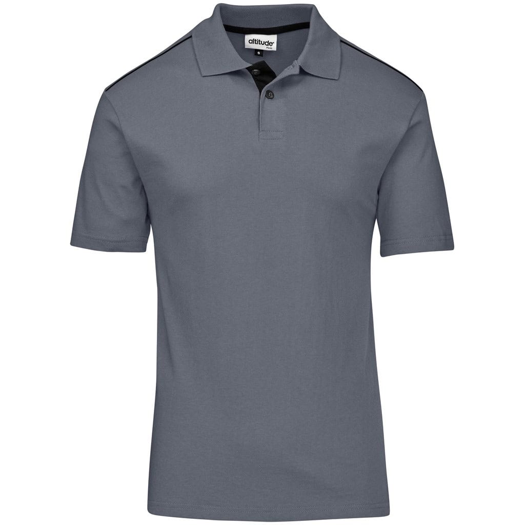 GREY Mens Galway Golf Shirt - Grey