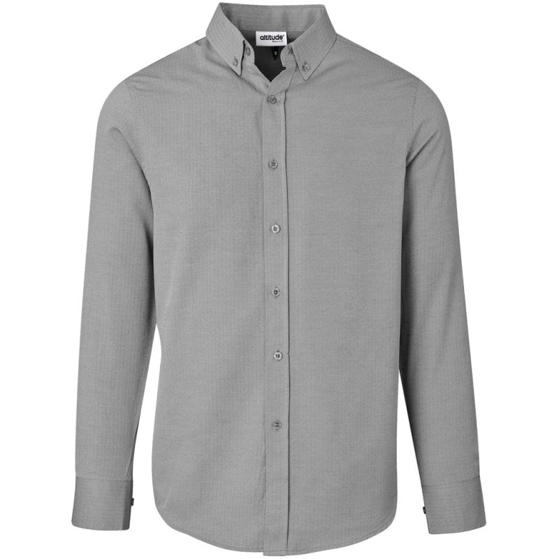 GREY Mens Long Sleeve Nottingham Shirt