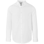 WHITE Mens Long Sleeve Nottingham Shirt