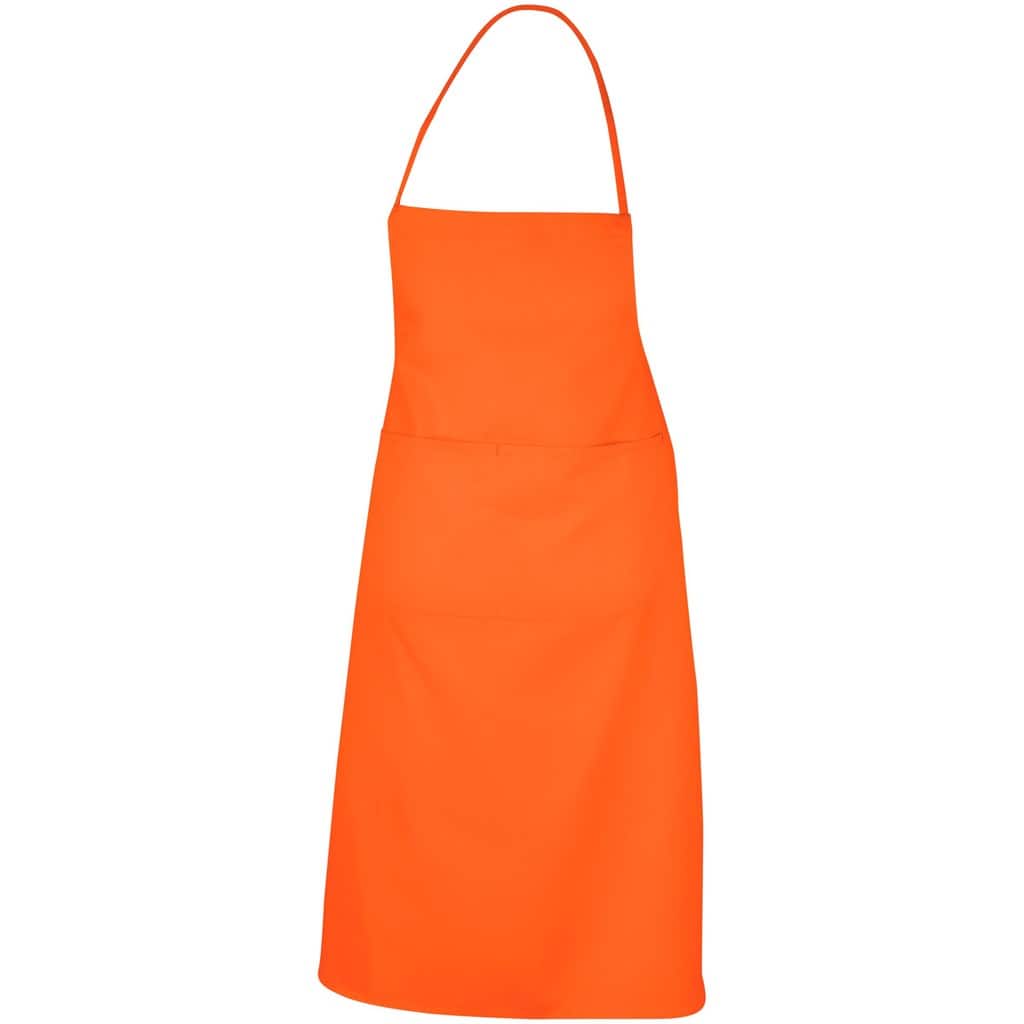 ORANGE Promo Bib Apron