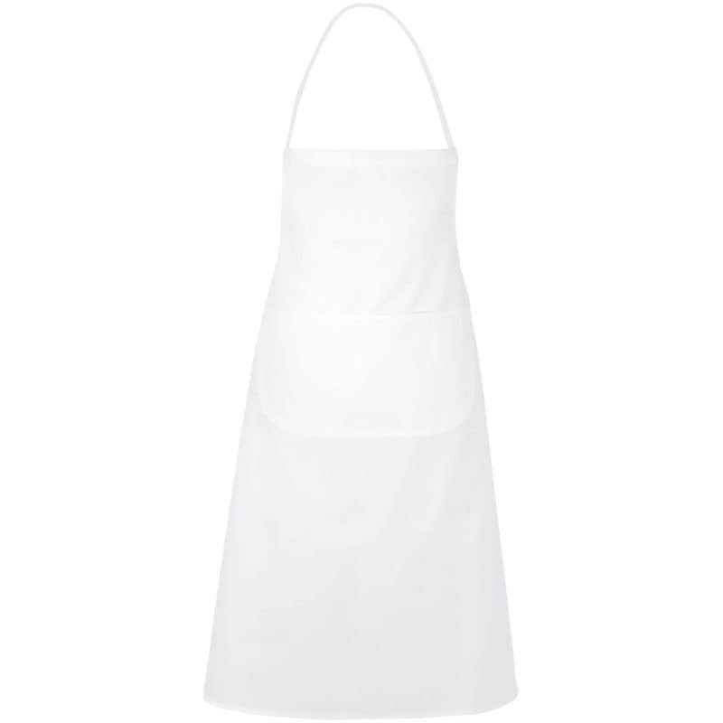 WHITE Promo Bib Apron
