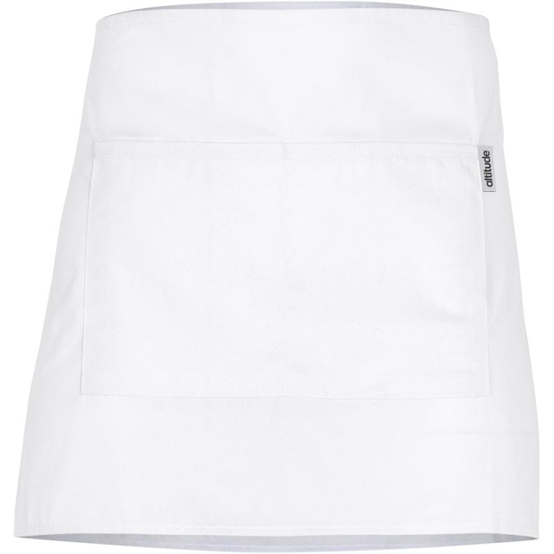WHITE Promo Waiters Apron