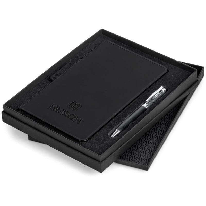 BLACK Alex Varga Polanco Notebook & Pen Set