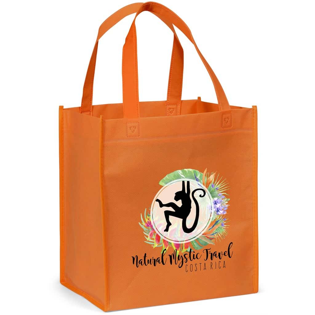 ORANGE Gala Non-Woven Shopper