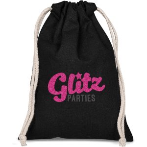 BLACK Allsorts Mini Cotton Drawstring Pouch