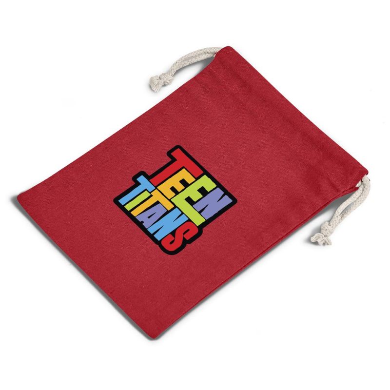 Altitude Allsorts Mini Cotton Drawstring Pouch - Red