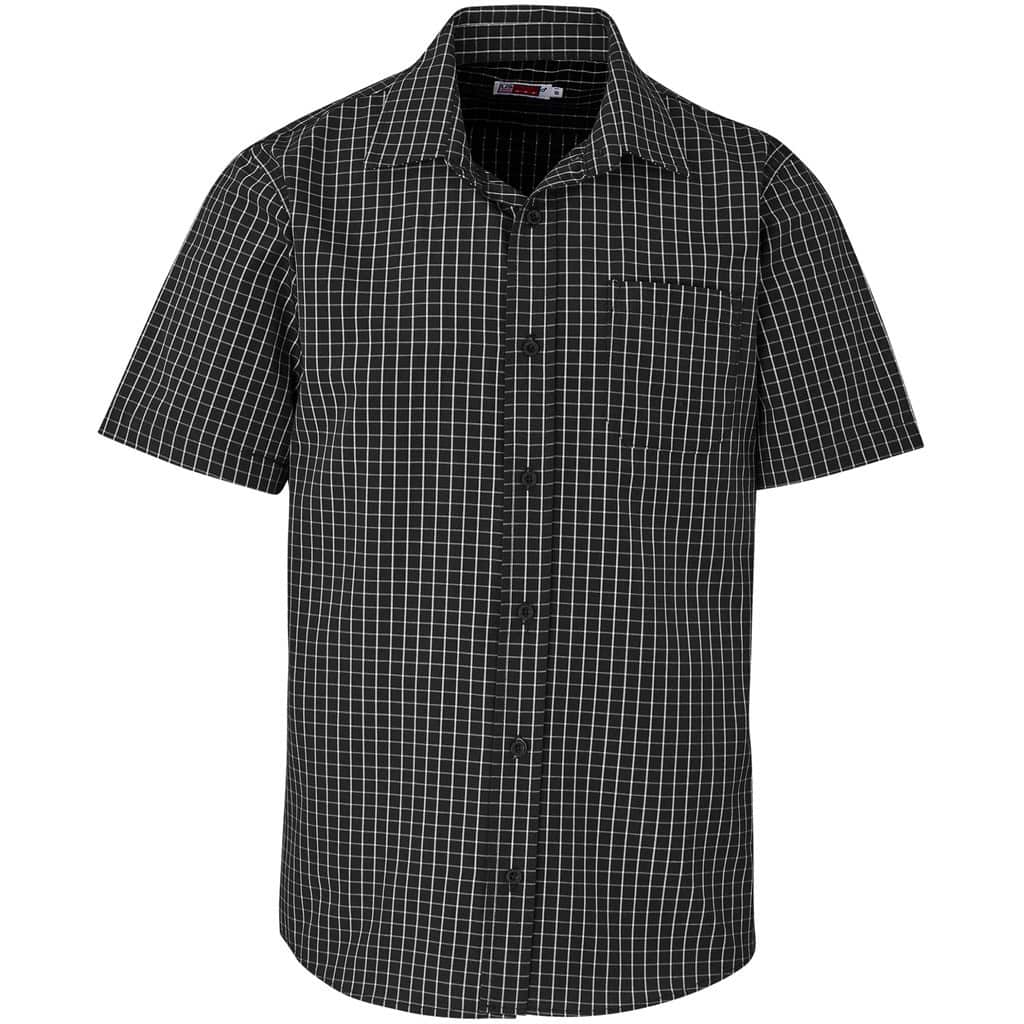BLACK Mens Short Sleeve Aston Shirt