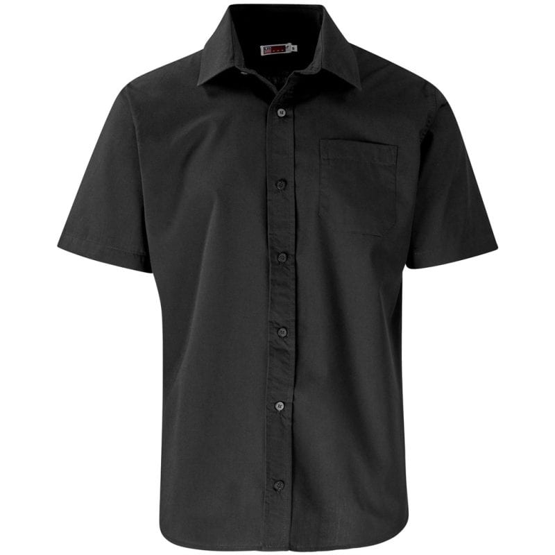 BLACK Mens Short Sleeve Kensington Shirt