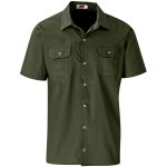 MILITARY GREEN Ladies Long Sleeve Wildstone Shirt