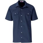 NAVY Mens Short Sleeve Wildstone Shirt