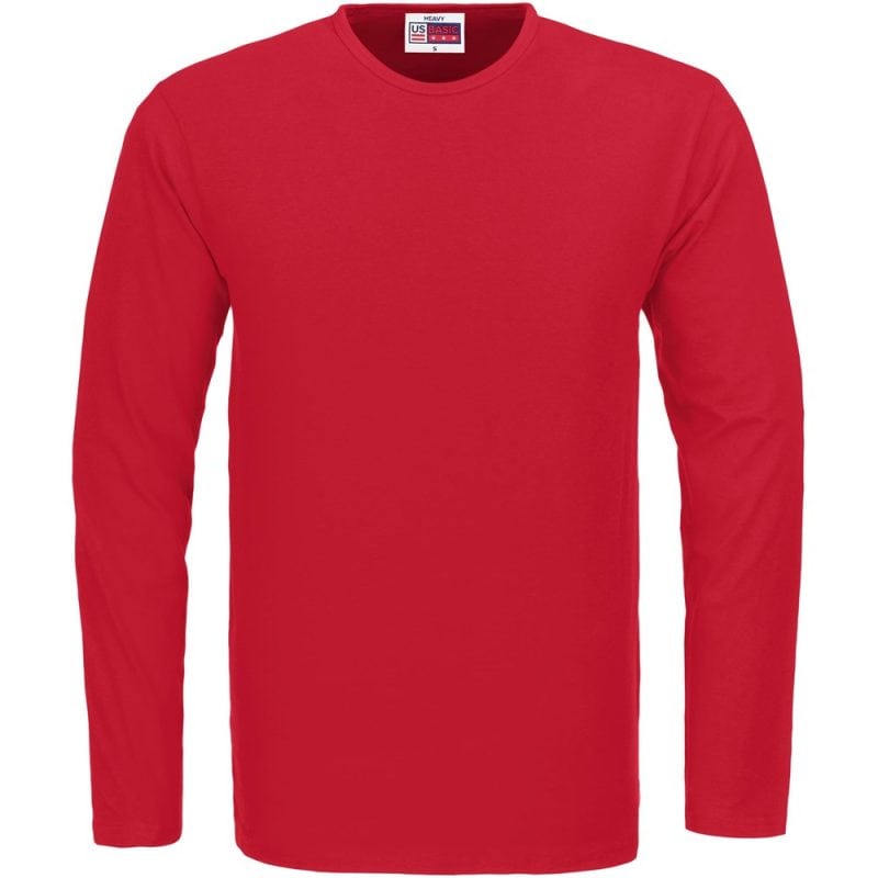 RED Mens Long Sleeve Portland T-Shirt