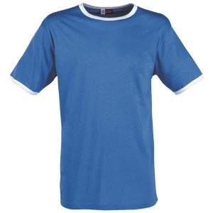 LIGHT BLUE Mens Adelaide Contrast T-Shirt - Light Blue