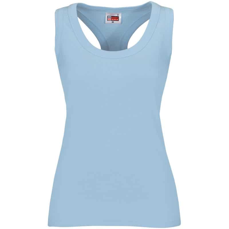 BLUE Ladies Maui Racerback Top - Blue