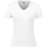 WHITE Ladies Super Club 165 V-Neck T-Shirt
