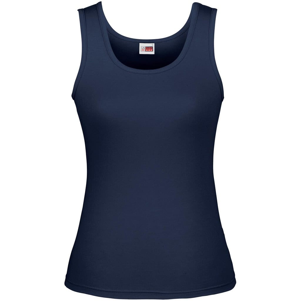 NAVY Ladies Columbia Tank Top - Navy