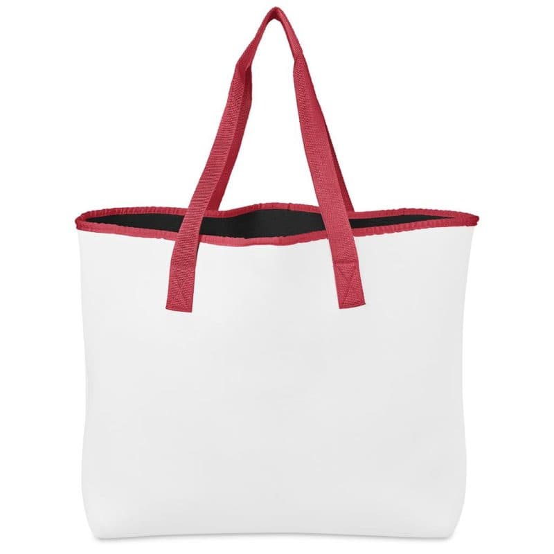 RED Hoppla Boulders Neoprene Beach Bag - Red